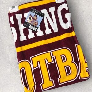 NEW Washington Commanders Redskin Football Team Beach Towel NFL 30" x 60" Cotton